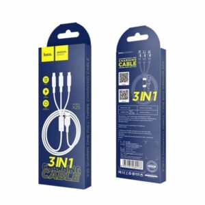 CABLE USB-A TO USB-C & MICROUSB & LIGHTNING HOCO  1M 2.0A