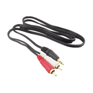 Cable Audio video 1.8m av 3.5 to 2rca