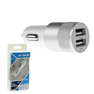 Cargador De Auto Doble USB 2A + 1A