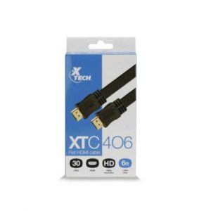Cable Hdmi 4k 1,8m Tv Pc Mac Plano Xtech Xtc-406 Backup