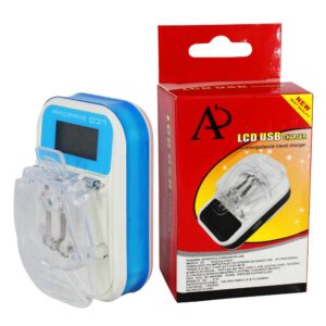 Cargador Universal de Baterías con Pantalla LED