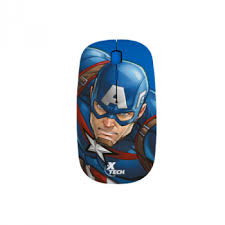 MOUSE INALAMBRICO MARVEL CAPTAIN AMERICA