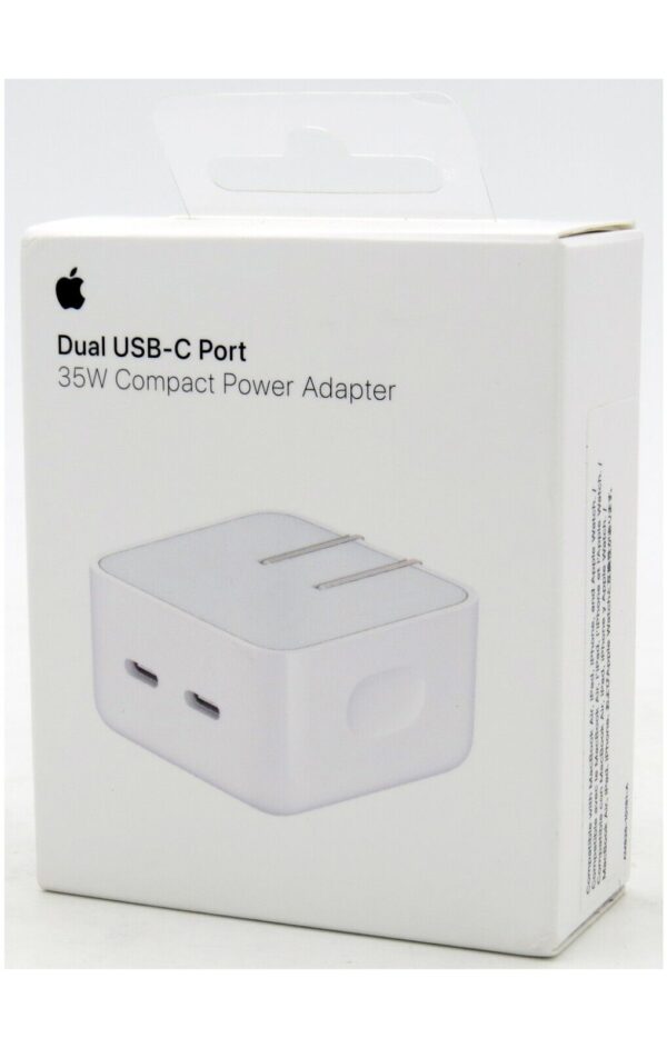 ORIGINAL Apple Power Adapter 35W Dual USB-C Port Compact - Maurol