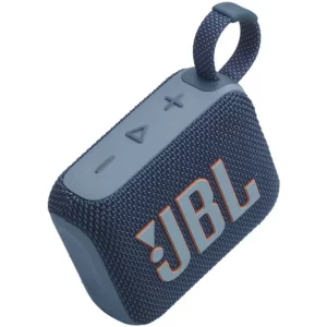 JBL Go 4 Portable Waterproof Bluetooth Speaker in Blue