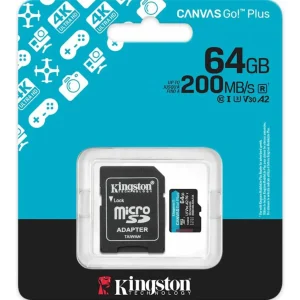 Memoria Micro SD Kingston 64gb 200mb/s Gen 4