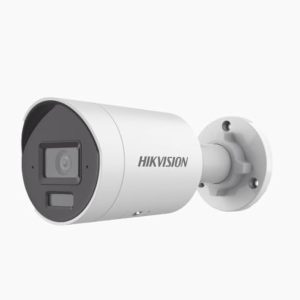 Cámara de red - Hikvision 4MP bullet fija inteligente híbrida Acusense con luz - Micrófono incorporado - 4MP