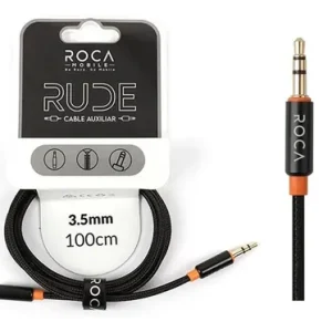 Cable auxiliar 3.5mm ROCA 1m