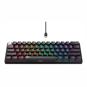 Teclado Gamer Havit Kb903l Mecánico 60%