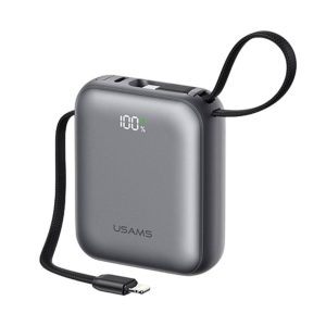 Power Bank 10.000mAh 20W Display Digital Gris CD258 - PB86 USAMS