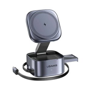 Cargador de Mesa Inalámbrico Plegable CD257 USAMS