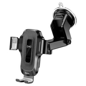Soporte auto Hoco con ventosa y carga inalámbrica HW3